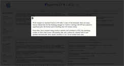 Desktop Screenshot of apache2triad.net